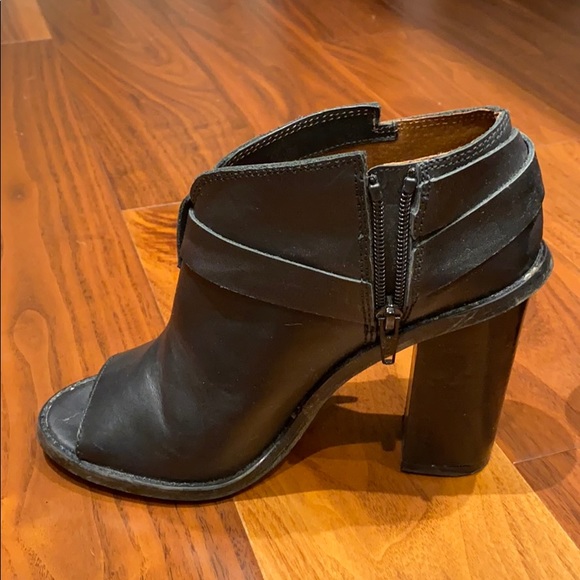 Sixty Seven Black Leather Bootie - Picture 3 of 3